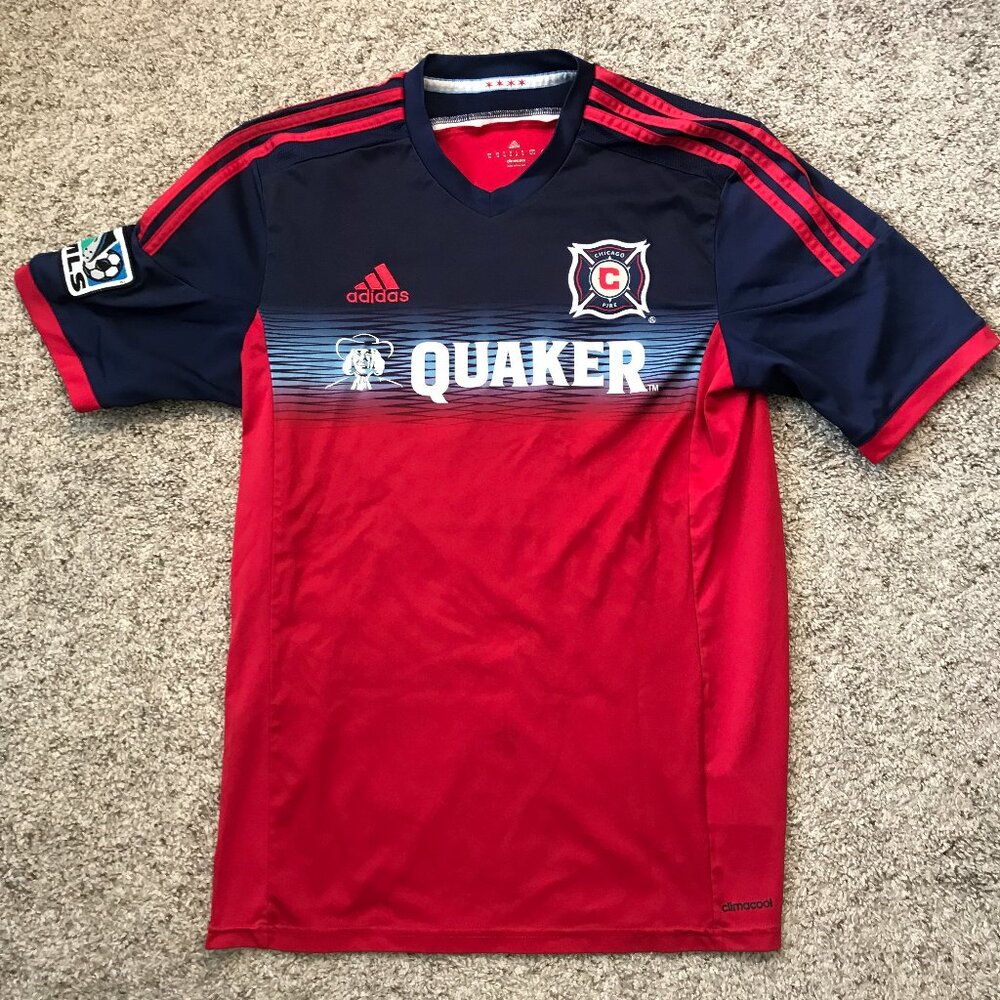 Adidas Chicago Fire Soccer Jersey